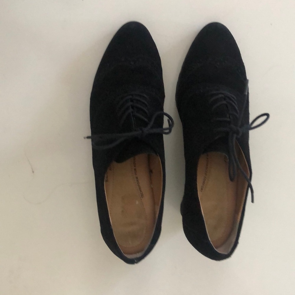 Suede wedge shoes Ellen Tracy